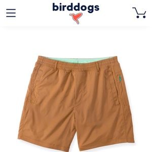 BIRDDOGS MENS KHAKI SHORTS WITH COMFORT LINING—5 STARS ON 2332 REVIEWS!!